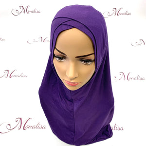 1-pc Crisscross Hejab