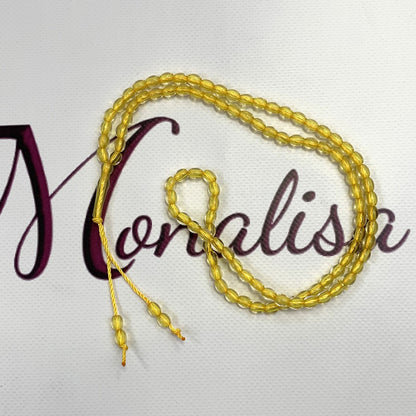Clear Colour Prayer Beads