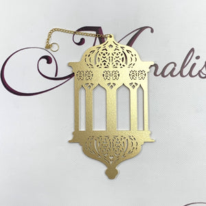 Gold Lantern Decoration