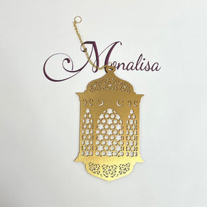 Gold Lantern Decoration