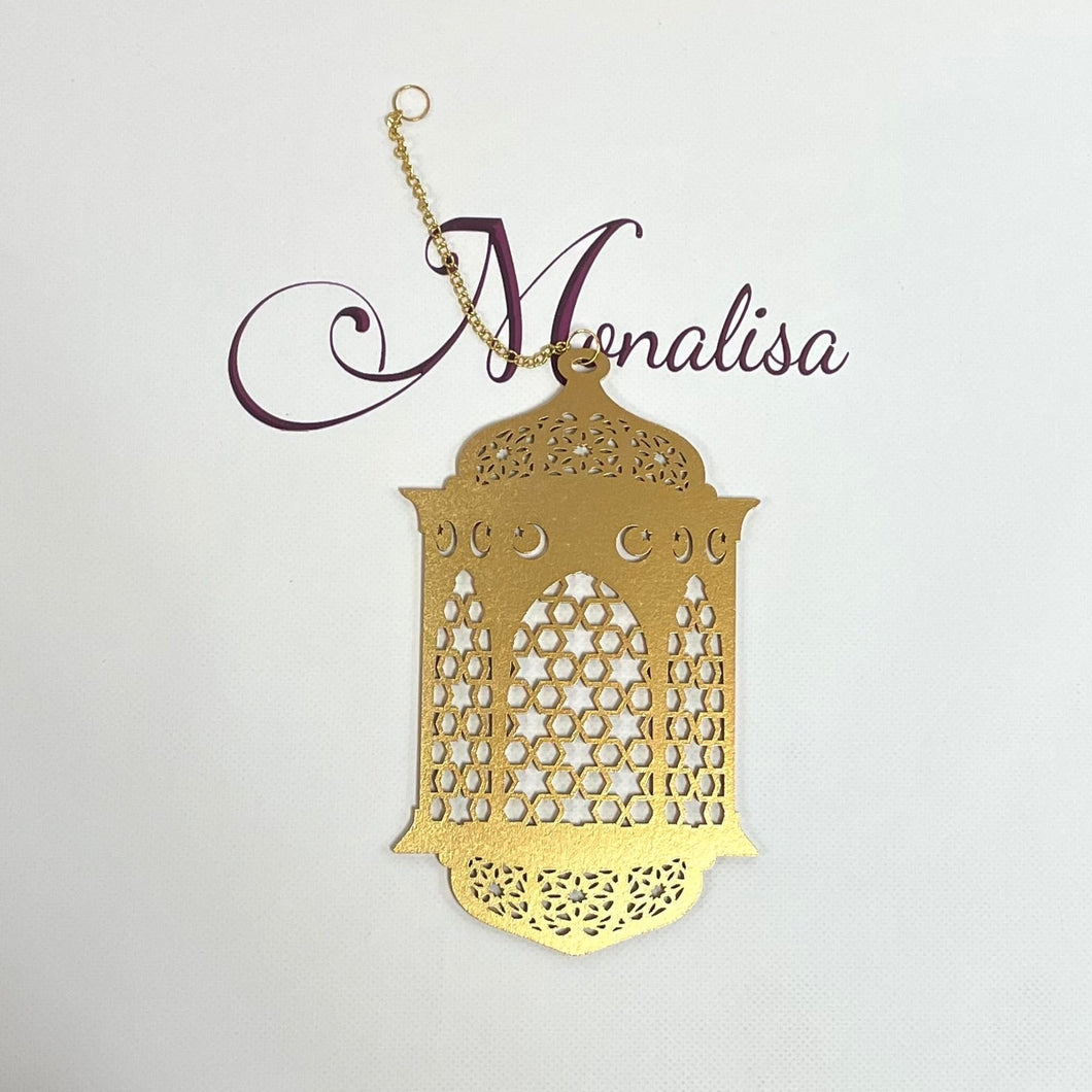 Gold Lantern Decoration